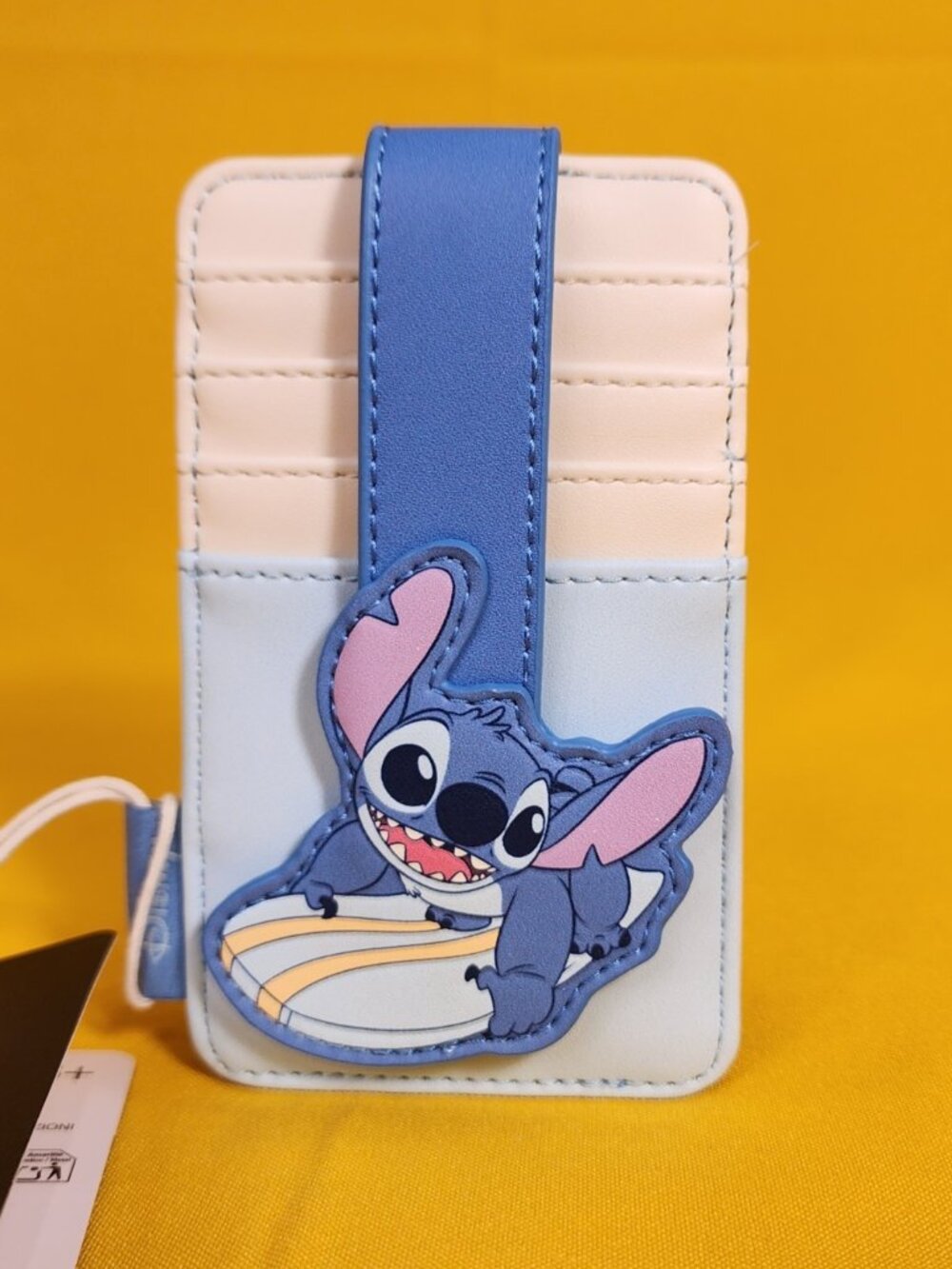Loungefly Disney Lilo and Stitch Surf Board Blue Card Holder Wallet NEW
